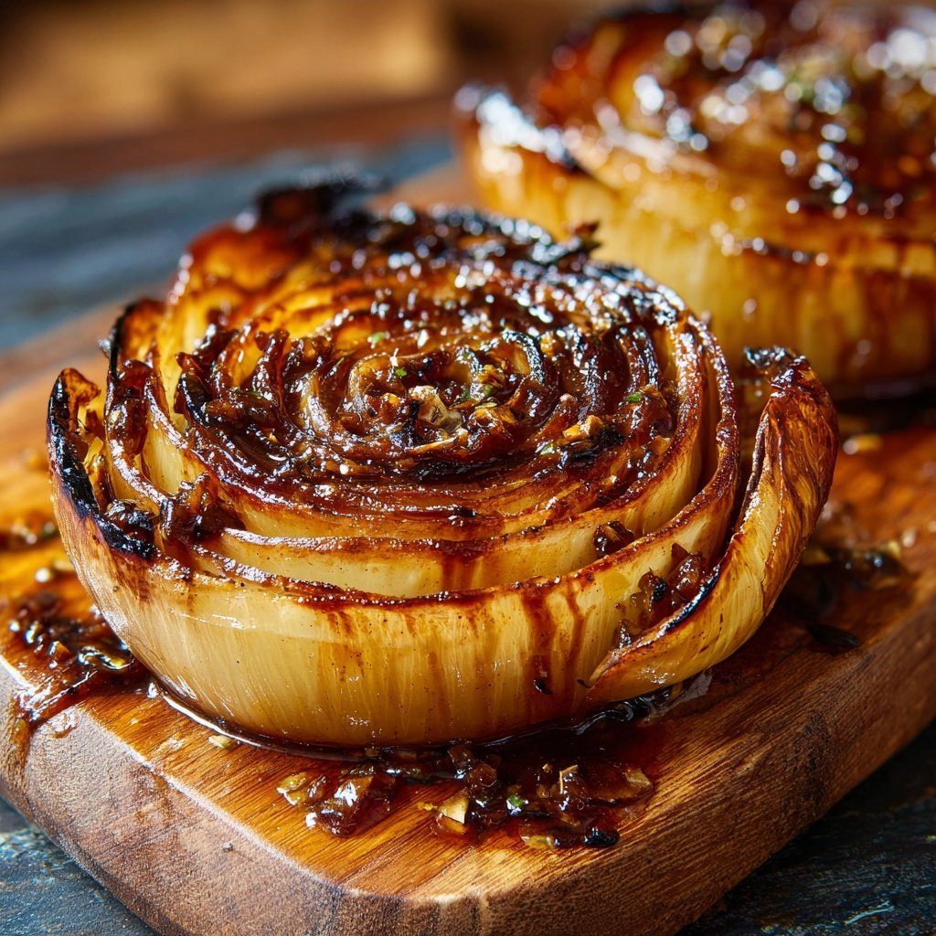 Gegrillte Zwiebeln Süß