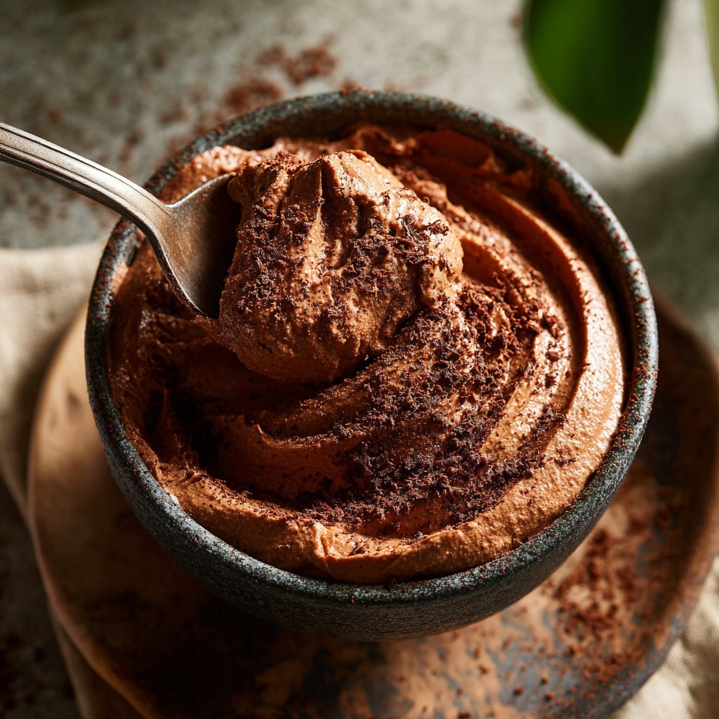 Schokoladenmousse mit Chili