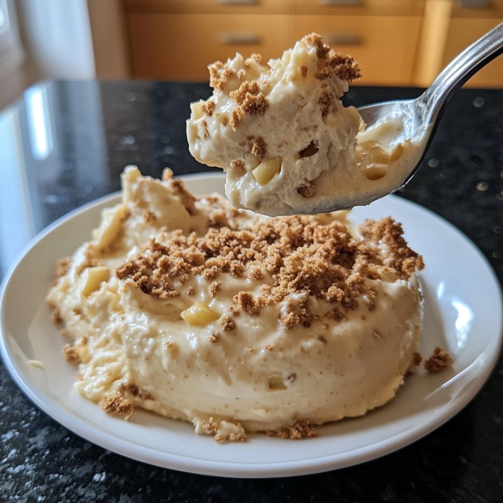 Zimtcreme mit Apfelmus