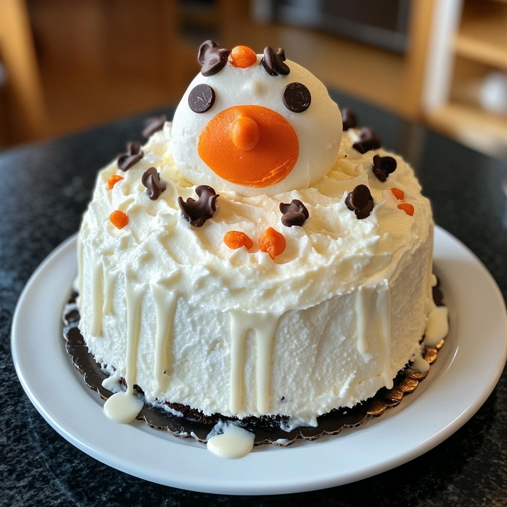 Olaf Cake