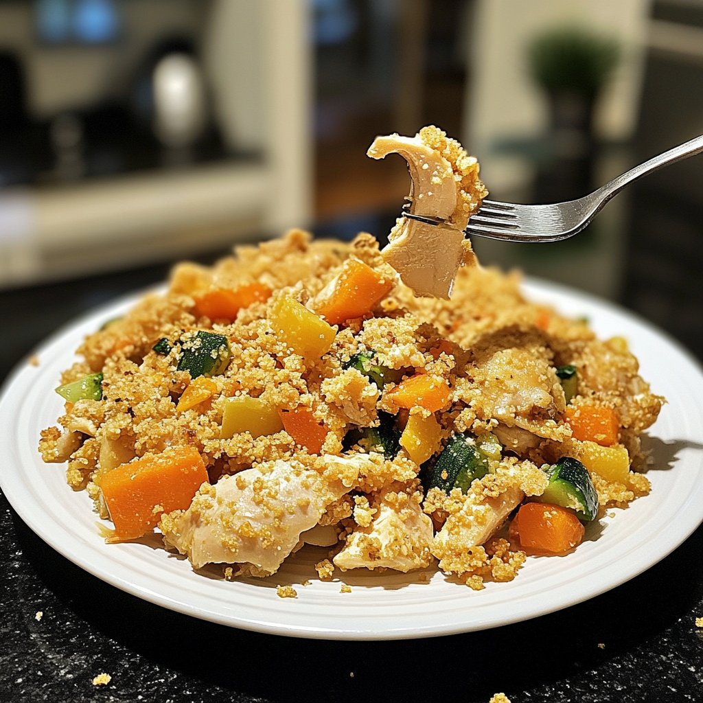 High Protein Hähnchenpfanne mit Gemüse