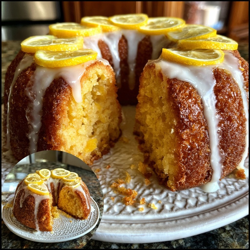 Zitronenkuchen ohne Ei