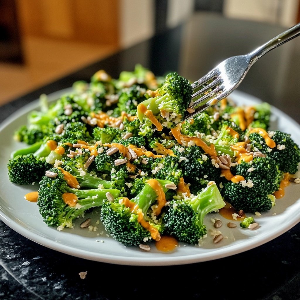 Brokkoli-Salat als Beilagensalat zum Grillen