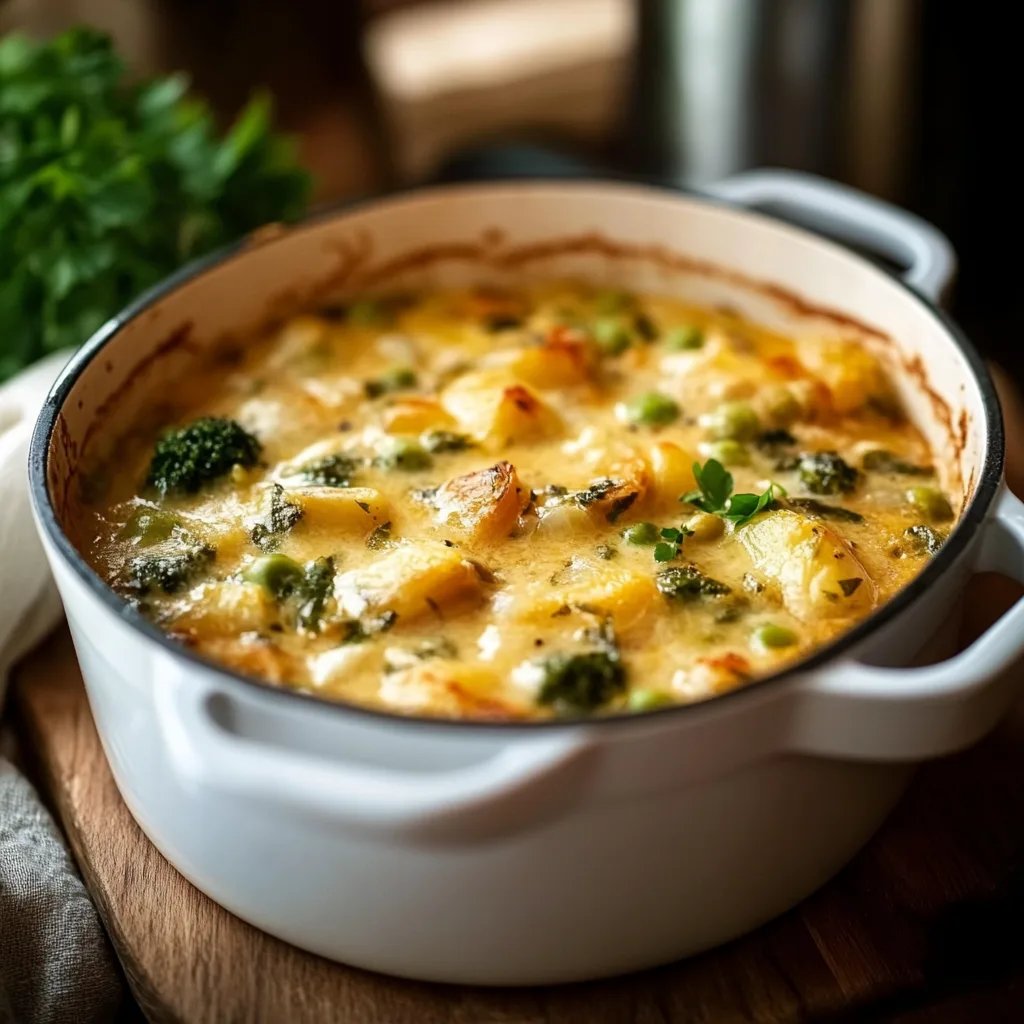 Rosenkohl-Kartoffel-Auflauf