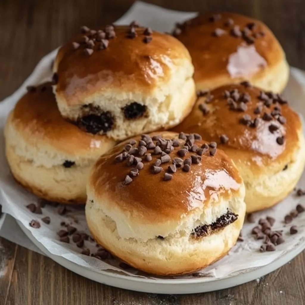 Fluffig weiche Schokobrötchen