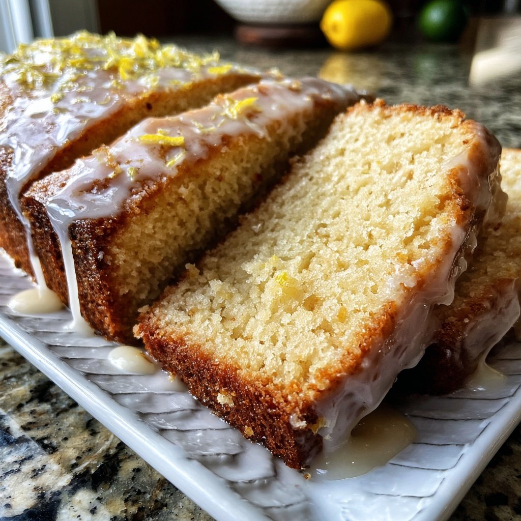 Zitronenkuchen aromatisch