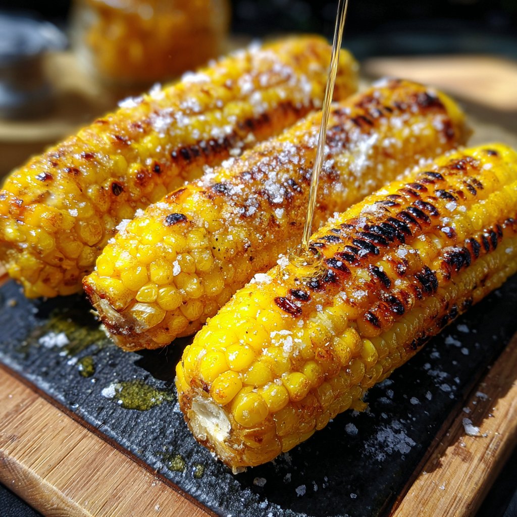Gegrillte Maiskolben Mit Butter